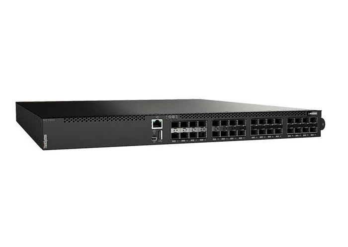 Lenovo ThinkSystem NE1032 Rackmount 10G Managed Switch, 32x SFP+, Back to Front Airflow