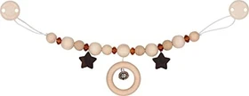Goki Kinderwagenkette Bernstein mit Clips