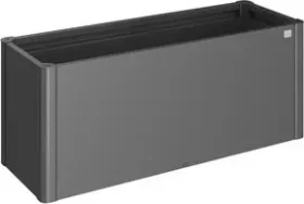 Biohort Pflanzbeet Belvedere 150Midi Hochbeet 152x53cm dunkelgrau-metallic