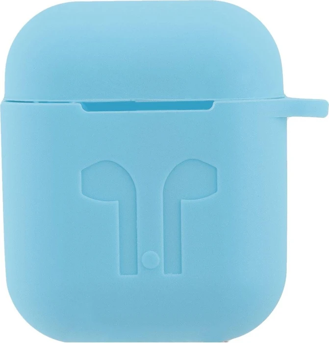 Peter Jäckel Soft Touch Case für Apple AirPods Blue