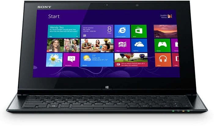 Sony Vaio Duo 11 SVD1121P2E, schwarz, Core i3-3217U, 4GB RAM, 128GB SSD, DE