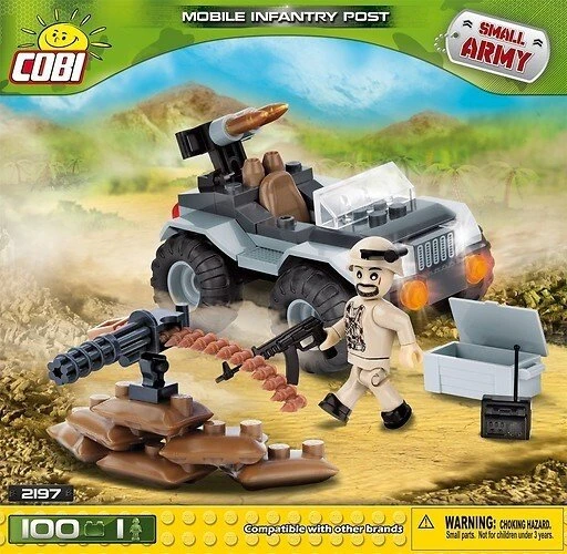 Cobi Small Army Mobile Infantry Post