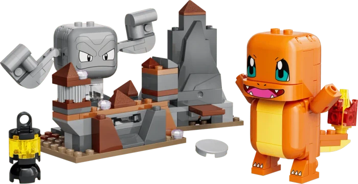 LEGO Pokémon SMART Play - Glumandas und Kleinsteins Höhlenduell