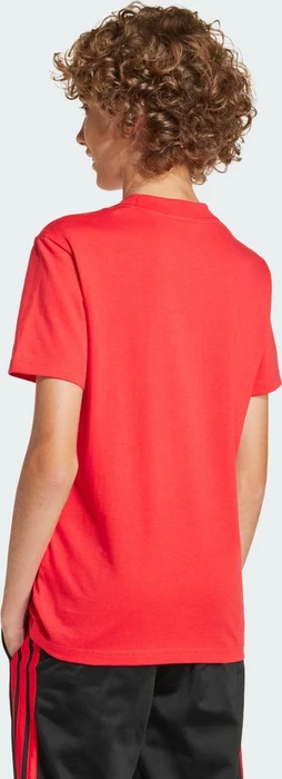 adidas Essentials T-Shirt kurzarm pure ruby/black (Junior)