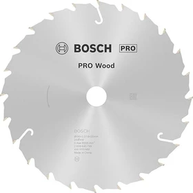 Bosch Professional Speedline Wood Kreissägeblatt 24Z, 190x2.2x20mm, 1 Stück