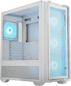 Cougar MX600 RGB White, weiß, Glasfenster (CGR-57C9W-RGB / 3857C90.0002)