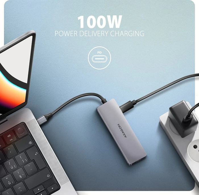 Axagon 5in1 Hub, USB-C 3.0 [Stecker]