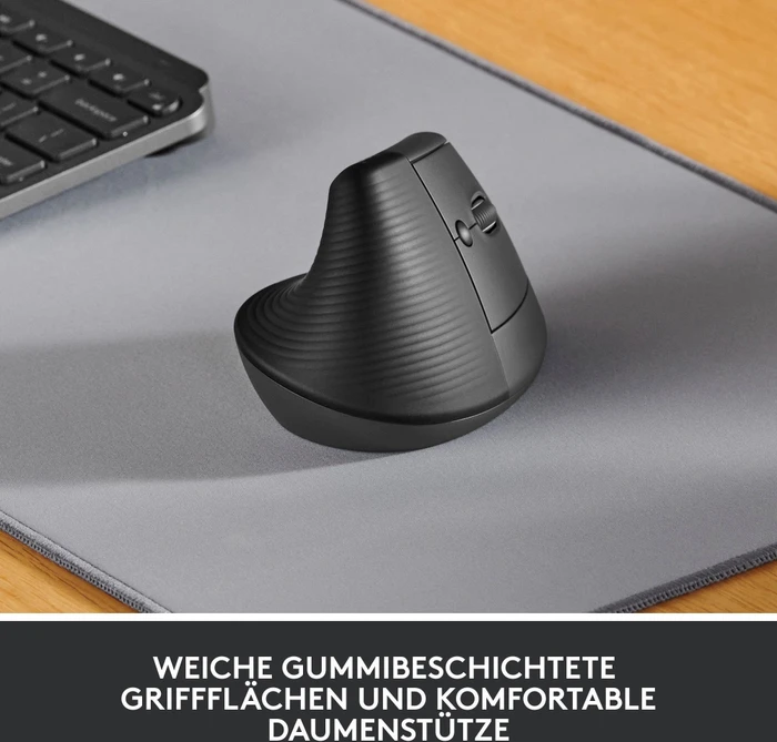 Logitech Lift for Business, Graphite, Logi Bolt, USB/Bluetooth