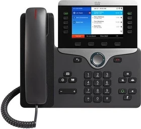 Cisco 8861 IP Phone 3rd Party Call Control schwarz