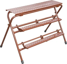Müba GS Klappbock Trittleiter 100x75cm, 3 Stufen