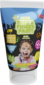 Boti Natural Face & Fingerpaint Fingerfarbe, schwarz, 65ml