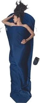 Cocoon MummyLine Mikrofaser Hüttenschlafsack twilight blue
