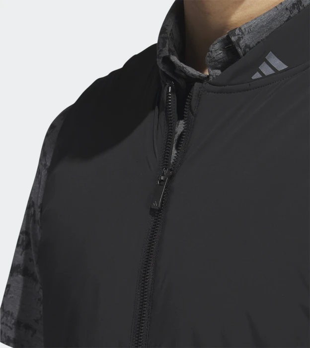 adidas Ultimate365 Tour Frostguard Full-Zip Padded Weste schwarz (Herren)