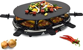 Syntrox Chur Raclette mit Glaskeramikplatte