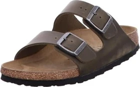 Birkenstock Arizona Nubukleder faded khaki