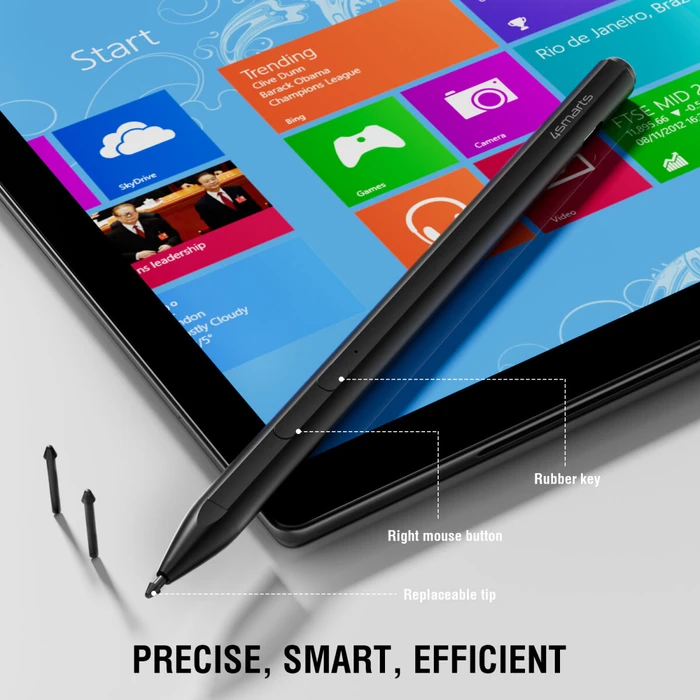 4smarts Active Stylus Pen MPP für Surface, schwarz