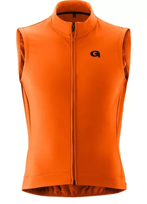 Gonso Cavento Funktionsweste shocking orange (Herren)
