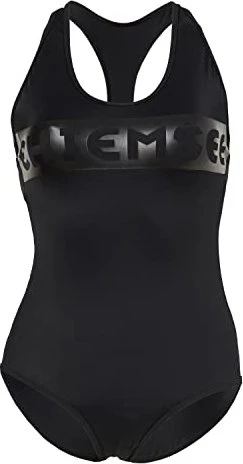 Chiemsee Racerback mit Logo und Cut-Out Badeanzug black beauty (Damen)