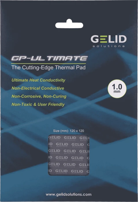 Gelid Solutions GP-Ultimate Wärmeleitpad 120x120x1mm, 1 Stück