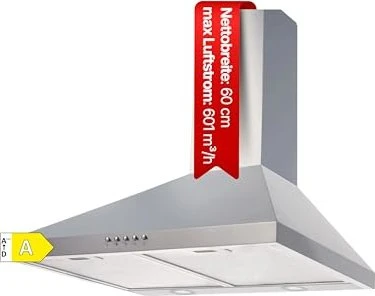 Amica KH 17286-3 E Wand-Dunstabzugshaube