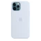 Apple Silikon Case mit MagSafe für iPhone 12 Pro Max wolkenblau Vorschaubild