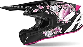Airoh Twist 2.0 Mad schwarz/weiß/rosa