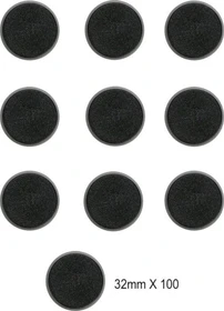 Games Workshop Citadel Round Bases 32mm, 100 Stück
