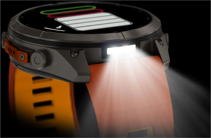 Garmin Fenix 9 Pro inReach 51mm titanium/autumn orange-spark orange