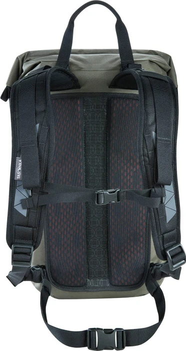 Tatonka Commuter Rolltop 25 WP stone grey/olive
