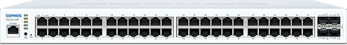 Sophos 100 Series CS110-48P Rackmount Gigabit Managed Switch, 48x RJ-45, 4x SFP+, 410W PoE+