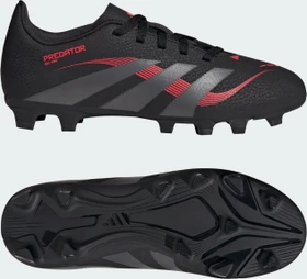 adidas Predator Club MG core black/grey four/lucid red (Junior)