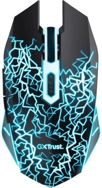 Trust Gaming GXT Wireless Gaming Mouse, schwarz, USB