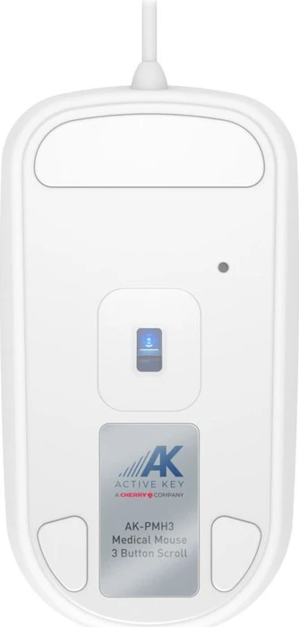 Contour Design Active Key AK-PMH3 Medical Mouse 3-Button Scroll, weiß, USB
