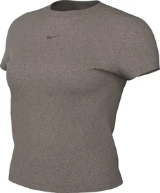 Nike Sportswear Chill Knit T-Shirt kurzarm mink brown (Damen)