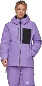 Mammut Stoney HS Thermo Hooded Skijacke lavandin/black (Damen)