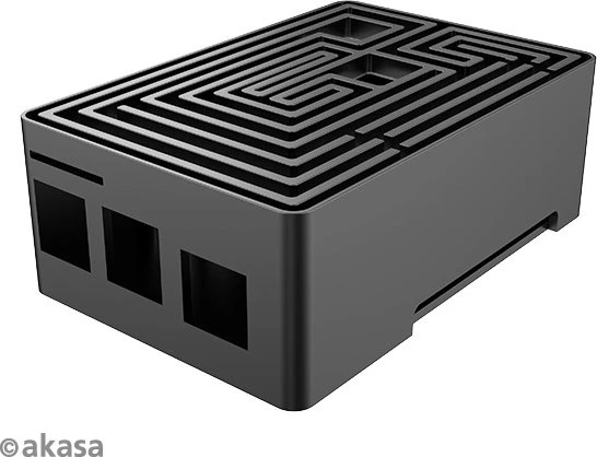 Akasa Maze für Raspberry Pi 4, schwarz