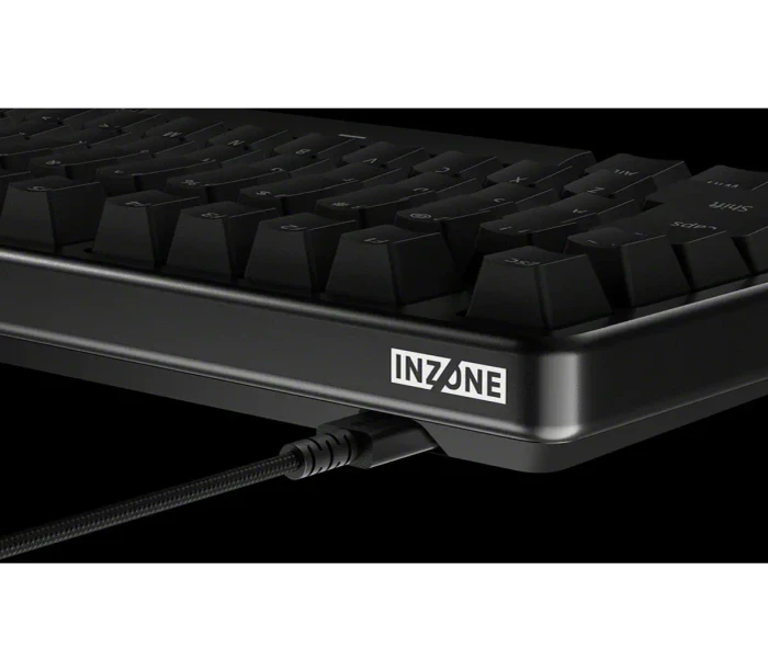 Sony INZONE KBD-H75 Gaming Keyboard, schwarz, LEDs RGB, Gateron 2.0 Magnetic Nebula, USB, DE
