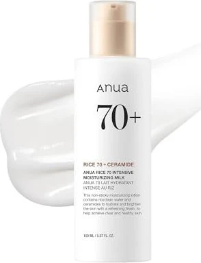 Anua Rice 70 Intensive Moisturizing Milk, 150ml