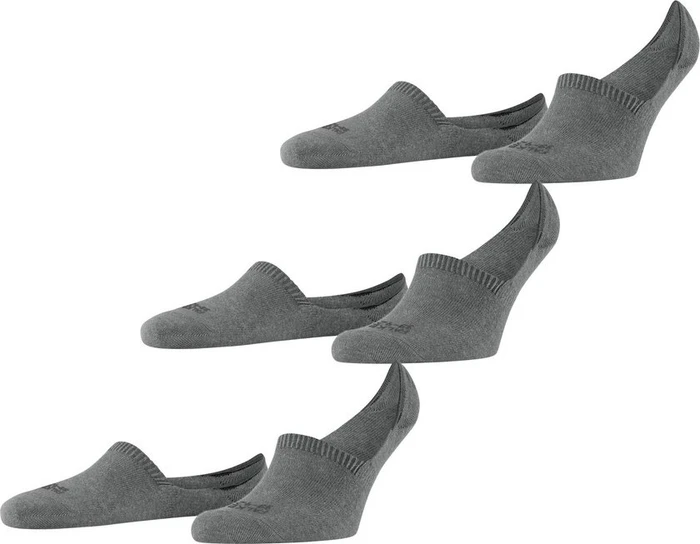 Falke Step High Cut Socken light greymel., 3 Paare (Herren)