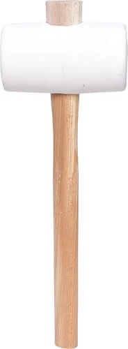 KS Tools Gummihammer, 735g weiß