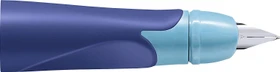 STABILO EASYbirdy Griffstück mit Ersatzfeder Anfänger LH, blau/azur