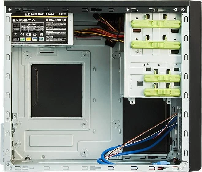 Chieftec Mesh XT-01B, schwarz, 350W ATX