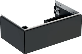 Geberit ONE Unterschrank für Waschtisch, mit einer Schublade, 75cm, lava/lackiert matt