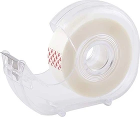 D.RECT Invisible Klebeband-Abroller, transparent, 33m x 1.9cm