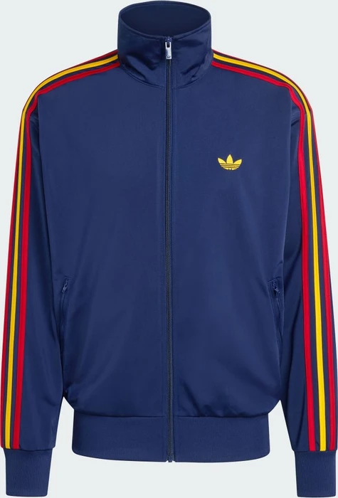 adidas Firebird Track Top Trainingsjacke dark blue/crew yellow/team power red 2 (Herren)