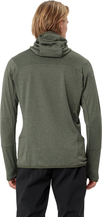 Vaude Monviso Hooded Fleece II Funktionsjacke khaki (Herren)