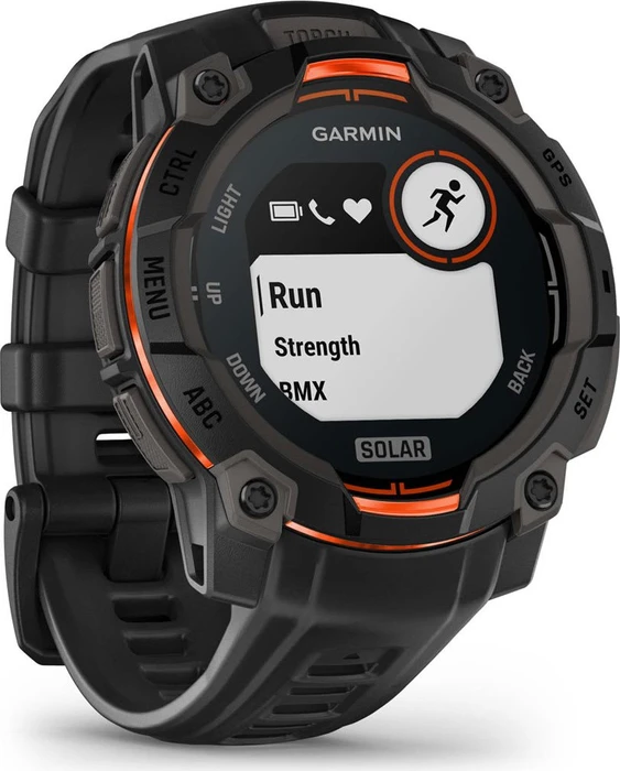 Garmin Instinct 3 Solar 45mm schwarz
