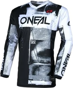 O'Neal Element Brand Trikot langarm schwarz/weiß (Herren)