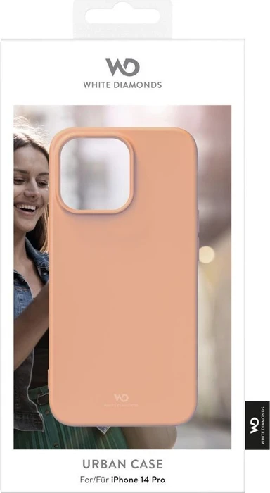 White Diamonds Urban Case für Apple iPhone 14 Pro Apricot