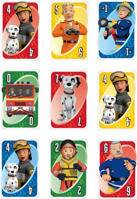 UNO Junior Feuerwehrmann Sam